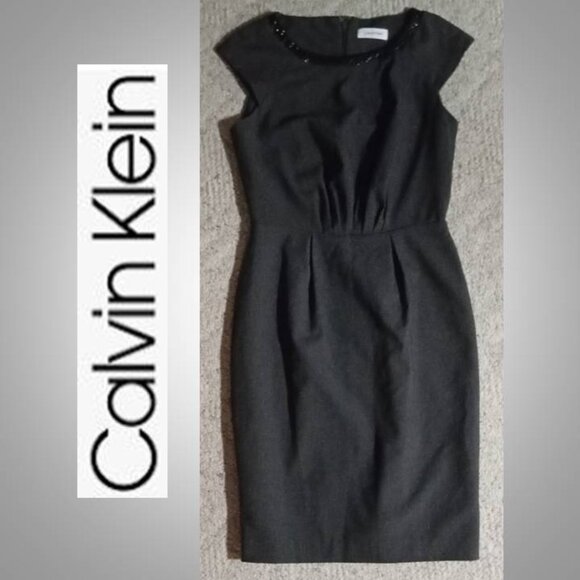 Calvin Klein Dresses & Skirts - Calvin Klein  grey dress Women's size 2 #